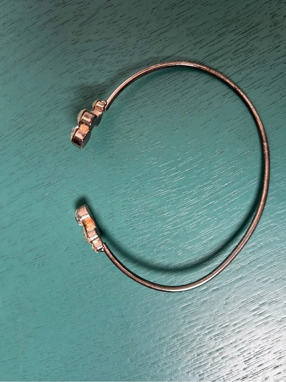 Crystal-Accented Silver Bangle Bracelets - Sparkling Silver